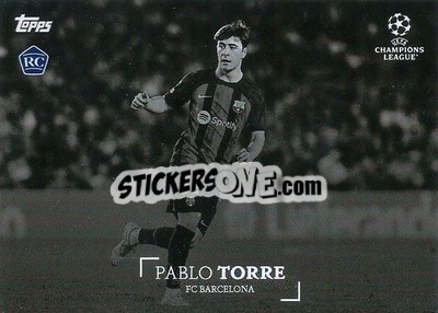 Figurina Pablo Torre - Simplicidad UEFA Club Competitions 2022-2023
 - Topps