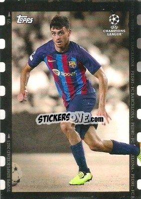 Sticker Pedri - Simplicidad UEFA Club Competitions 2022-2023
 n. 52 - Topps