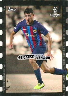 Cromo Pedri - Simplicidad UEFA Club Competitions 2022-2023
 - Topps