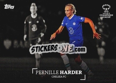 Cromo Pernille Harder - Simplicidad UEFA Club Competitions 2022-2023
 - Topps