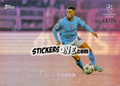 Sticker Phil Foden - Simplicidad UEFA Club Competitions 2022-2023
 - Topps