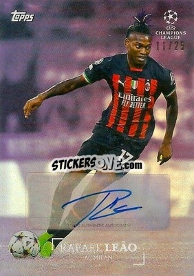 Sticker Rafael Leao - Simplicidad UEFA Club Competitions 2022-2023
 n. 37a-pu - Topps