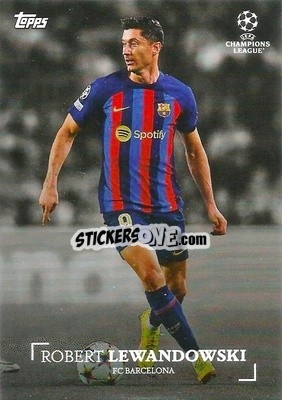 Sticker Robert Lewandowski - Simplicidad UEFA Club Competitions 2022-2023
 - Topps