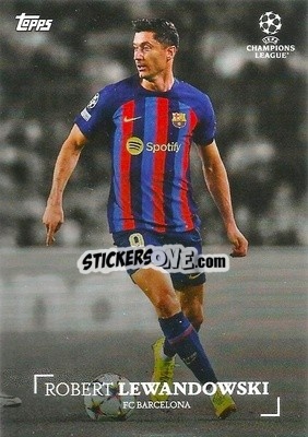 Sticker Robert Lewandowski - Simplicidad UEFA Club Competitions 2022-2023
 n. 38 - Topps