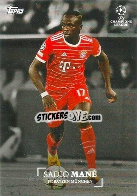Sticker Sadio Mane - Simplicidad UEFA Club Competitions 2022-2023
 n. 39 - Topps