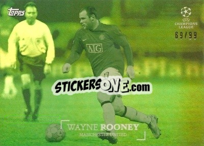Sticker Wayne Rooney - Simplicidad UEFA Club Competitions 2022-2023
 - Topps