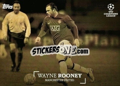 Sticker Wayne Rooney - Simplicidad UEFA Club Competitions 2022-2023
 - Topps