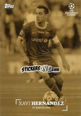 Sticker Xavi - Simplicidad UEFA Club Competitions 2022-2023
 - Topps