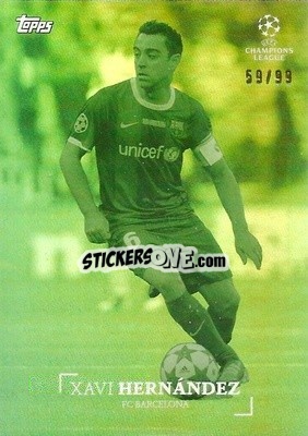 Sticker Xavi - Simplicidad UEFA Club Competitions 2022-2023
 - Topps