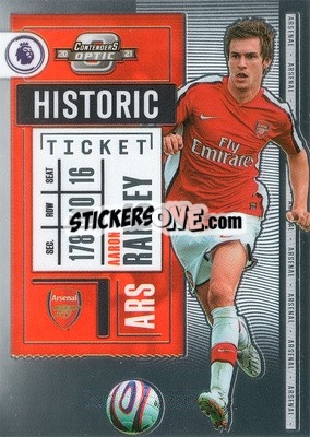Sticker Aaron Ramsey - Chronicles Soccer 2020-2021
 n. PLHT5 - Topps