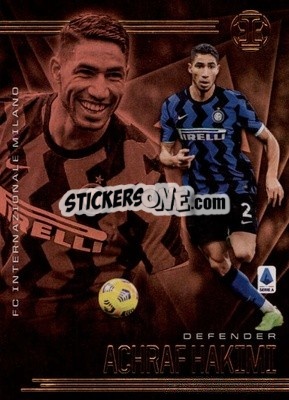 Sticker Achraf Hakimi - Chronicles Soccer 2020-2021
 n. SAI14 - Topps