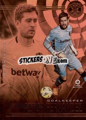 Sticker Aitor Fernandez - Chronicles Soccer 2020-2021
 n. LLI16 - Topps