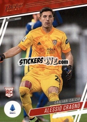 Sticker Alessio Cragno - Chronicles Soccer 2020-2021
 n. SAPR10 - Topps