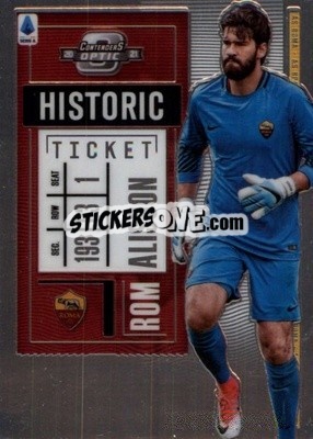 Sticker Alisson - Chronicles Soccer 2020-2021
 n. SAHT1 - Topps