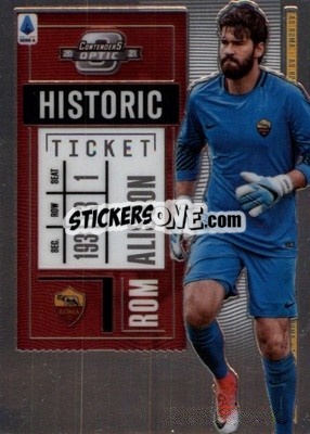 Cromo Alisson - Chronicles Soccer 2020-2021
 - Topps