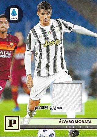 Sticker Alvaro Morata - Chronicles Soccer 2020-2021
 n. SAPM18 - Topps