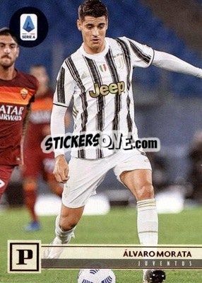 Sticker Alvaro Morata - Chronicles Soccer 2020-2021
 n. SAP18 - Topps