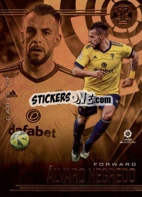 Sticker Alvaro Negredo - Chronicles Soccer 2020-2021
 n. LLI23 - Topps