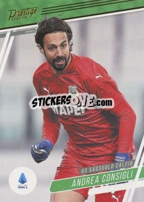 Sticker Andrea Consigli - Chronicles Soccer 2020-2021
 n. SAPR30 - Topps
