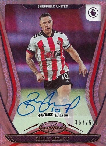 Sticker Billy Sharp - Chronicles Soccer 2020-2021
 n. PLCEA21 - Topps