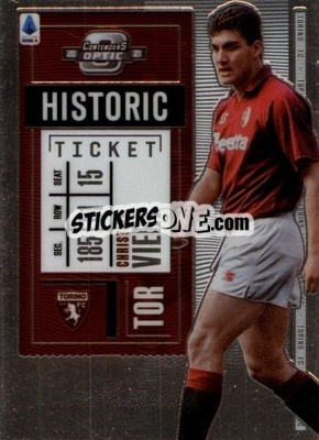 Sticker Christian Vieri - Chronicles Soccer 2020-2021
 - Topps