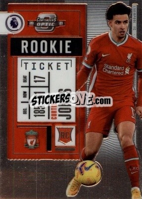 Sticker Curtis Jones - Chronicles Soccer 2020-2021
 n. PLRT4 - Topps