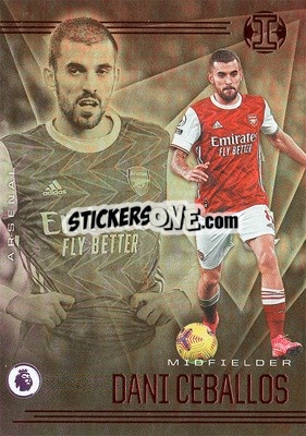 Sticker Dani Ceballos - Chronicles Soccer 2020-2021
 n. PLI1 - Topps