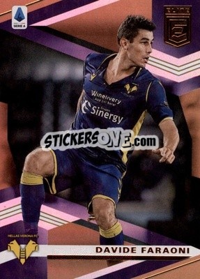 Sticker Davide Faraoni - Chronicles Soccer 2020-2021
 n. SAE16 - Topps