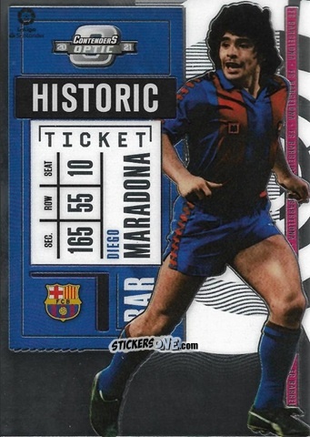 Sticker Diego Maradona - Chronicles Soccer 2020-2021
 n. LLHTA5 - Topps