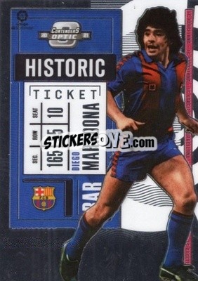 Sticker Diego Maradona - Chronicles Soccer 2020-2021
 n. LLHT5 - Topps