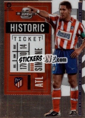 Sticker Diego Simeone - Chronicles Soccer 2020-2021
 - Topps