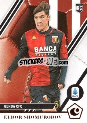 Sticker Eldor Shomurodov - Chronicles Soccer 2020-2021
 n. SAC14 - Topps