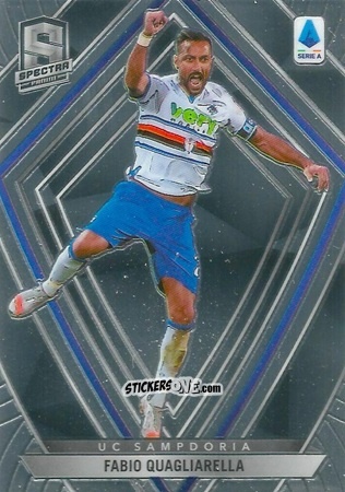 Sticker Fabio Quagliarella - Chronicles Soccer 2020-2021
 n. SASP3 - Topps