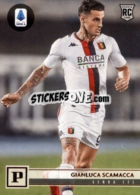 Sticker Gianluca Scamacca - Chronicles Soccer 2020-2021
 - Topps