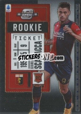 Sticker Gianluca Scamacca - Chronicles Soccer 2020-2021
 n. SART8 - Topps