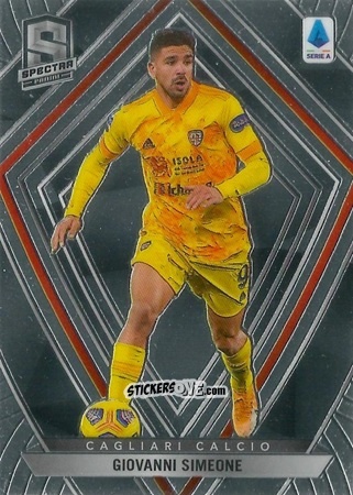 Sticker Giovanni Simeone - Chronicles Soccer 2020-2021
 n. SASP18 - Topps