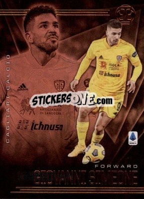 Sticker Giovanni Simeone - Chronicles Soccer 2020-2021
 n. SAI10 - Topps