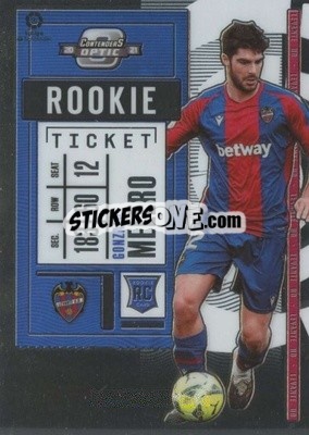 Sticker Gonzalo Melero - Chronicles Soccer 2020-2021
 - Topps