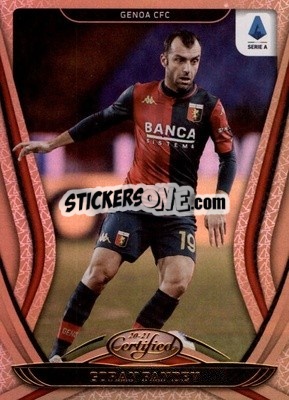 Sticker Goran Pandev - Chronicles Soccer 2020-2021
 n. SACE15 - Topps