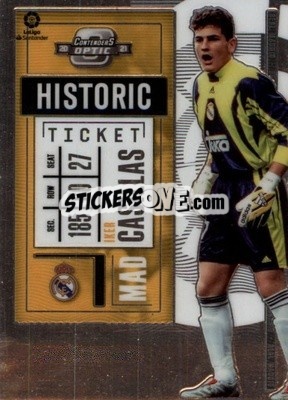 Sticker Iker Casillas - Chronicles Soccer 2020-2021
 n. LLHT4 - Topps