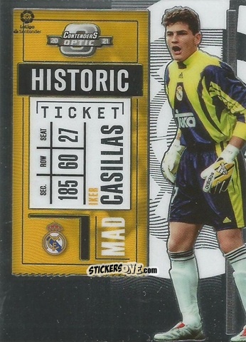 Sticker Iker Casillas - Chronicles Soccer 2020-2021
 n. LLHTA4 - Topps