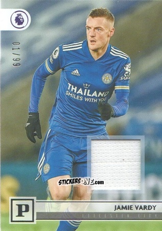 Sticker Jamie Vardy - Chronicles Soccer 2020-2021
 n. PLPM3 - Topps