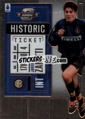 Sticker Javier Zanetti - Chronicles Soccer 2020-2021
 - Topps
