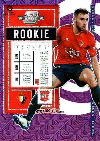 Sticker Jon Moncayola - Chronicles Soccer 2020-2021
 n. LLRT9 - Topps