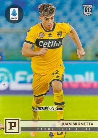 Sticker Juan Brunetta - Chronicles Soccer 2020-2021
 n. SAP20 - Topps