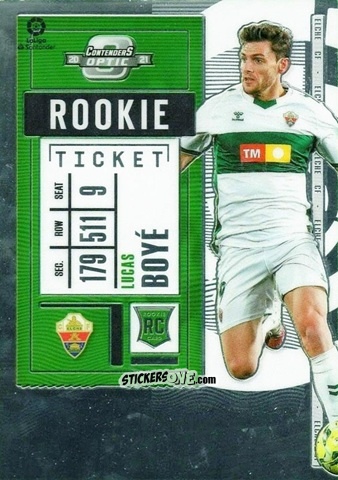 Sticker Lucas Boye - Chronicles Soccer 2020-2021
 n. LLRT10 - Topps