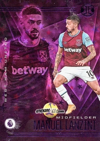 Sticker Manuel Lanzini - Chronicles Soccer 2020-2021
 n. PLI29 - Topps