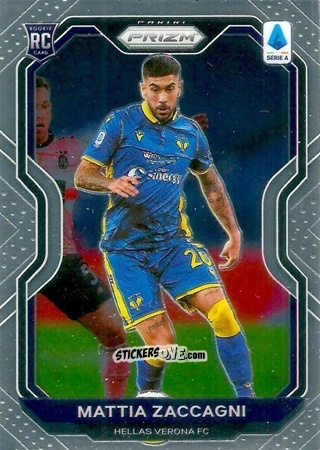 Sticker Mattia Zaccagni - Chronicles Soccer 2020-2021
 n. SAPZ12 - Topps