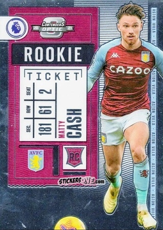 Sticker Matty Cash - Chronicles Soccer 2020-2021
 n. PLRT9 - Topps