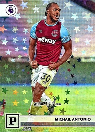 Sticker Michail Antonio - Chronicles Soccer 2020-2021
 n. PLP25 - Topps